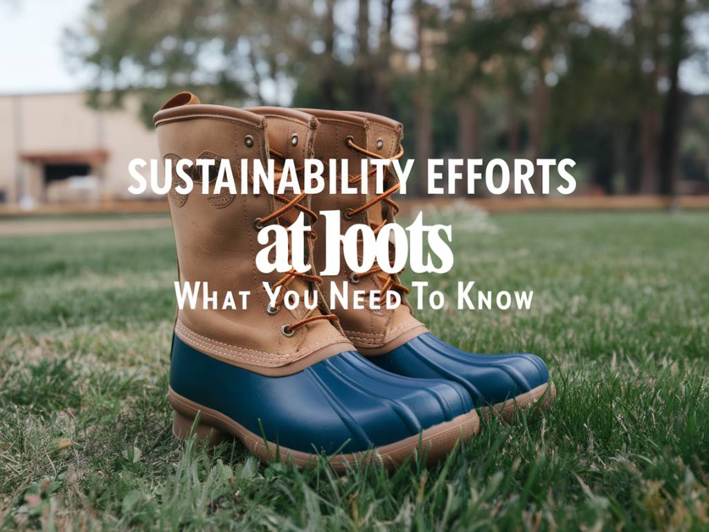 Sustainability efforts at boots: what you need to know