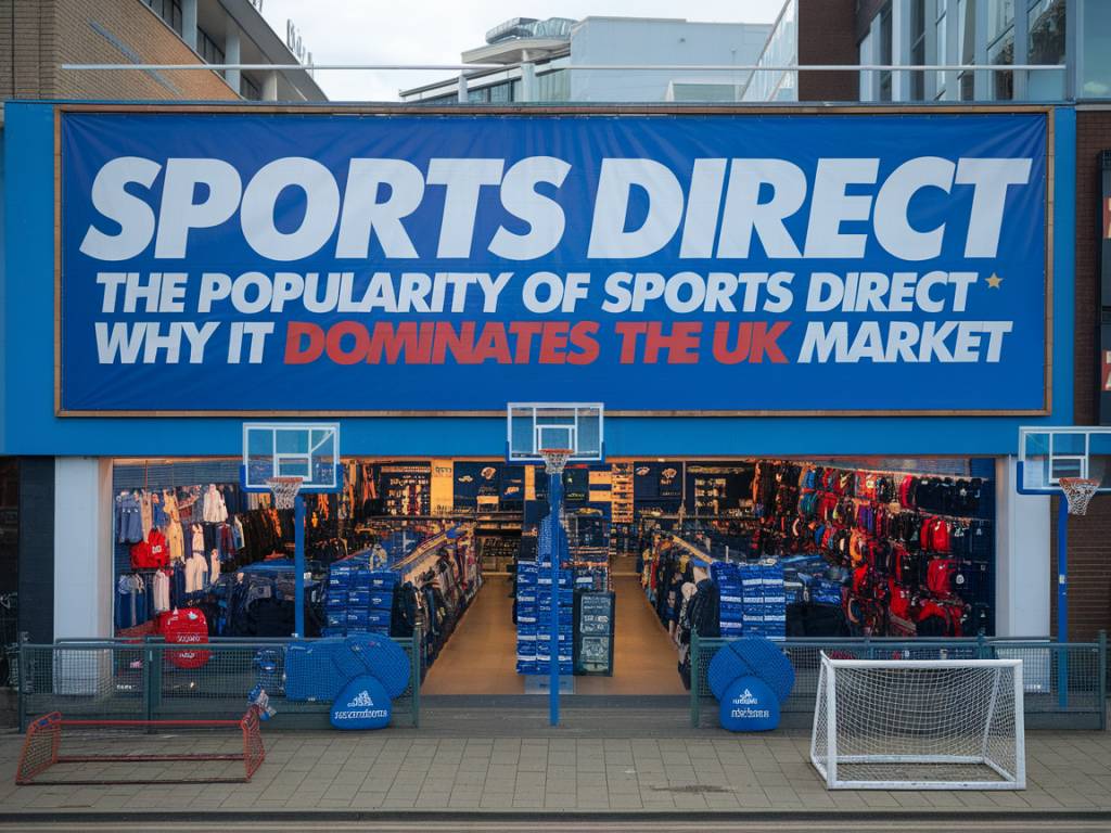 The popularity of sports direct: why it dominates the uk market