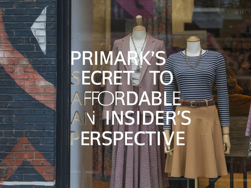 Primark’s secret to affordable fashion: an insider’s perspective